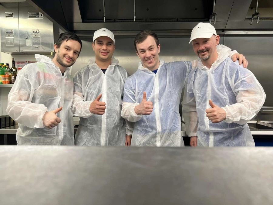 Titop cleaning team.